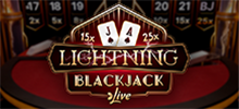<p data-pm-slice=1 1 []>O Lightning Blackjack é um Blackjack clássico. É mais um jogo único da exclusiva e premiada família Lightning. Esta é uma variante de Blackjack chocante, que oferece aos seus jogadores uma experiência de jogo verdadeiramente emocionante e única, com multiplicadores de Lightning Card e pagamentos aprimorados. Um número infinito de jogadores pode jogar na mesma rodada! Venha levar a sua também em um jogo de entretenimento único, com efeitos visuais e sonoros eletrizantes que acompanham os multiplicadores Lightning para adicionar drama e suspense as suas rodadas!</p>