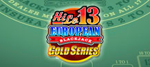 HiLo 13 European Blackjack Gold